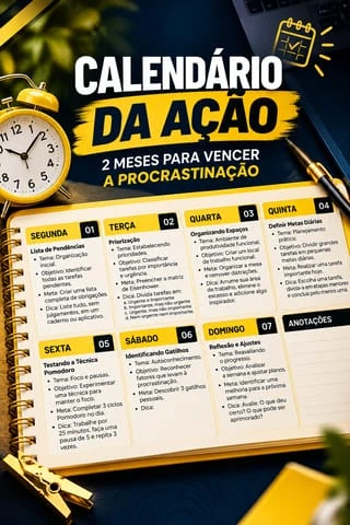 Calendário da Ação